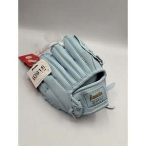 NWT Franklin Kids Light Blue Baseball Glove 9 Inch Right Hand Throw New